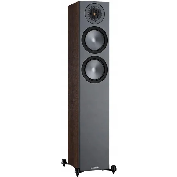Monitor Audio Bronze 200 6G 2.5-Way Passive Floorstanding Speakers - Walnut (Per Piece)