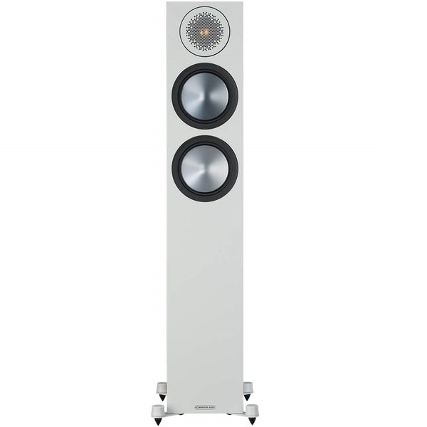 Monitor Audio Bronze 200 2.5-Way Passive Floorstanding Speakers - White Monitor Audio Bronze 200 2.5-Way Passive Floorstanding Speakers - White