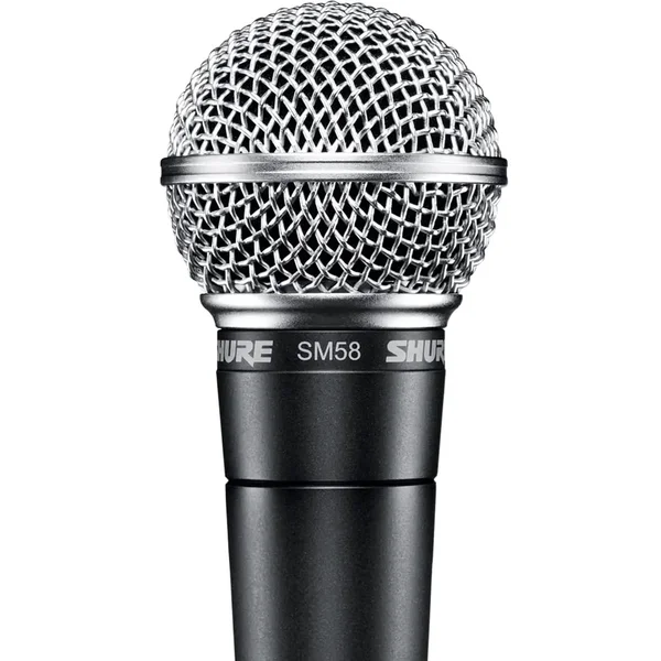 Shure SM58S Cardioid Dynamic Vocal XLR Handheld Microphone (with On/Off Switch)