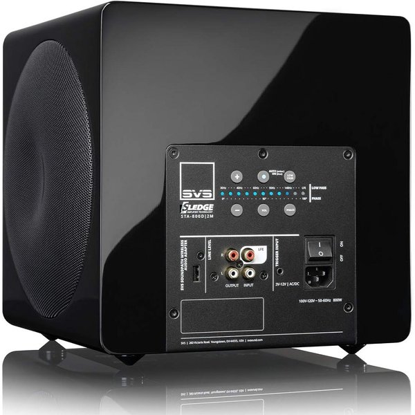 SVS 3000 Micro Dual 8-inch (2x8") Powered Subwoofer - Piano Gloss Black SVS 3000 Micro Dual 8-inch (2x8") Powered Subwoofer - Piano Gloss Black