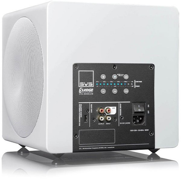 SVS 3000 Micro Dual 8-inch (2x8") Powered Subwoofer - Piano Gloss White SVS 3000 Micro Dual 8-inch (2x8") Powered Subwoofer - Piano Gloss White