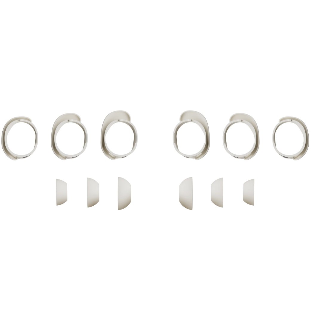 Bose QuietComfort Earbuds III Wireless Bluetooth Noise-Cancelling In-Ear Earphone with Mic - White
