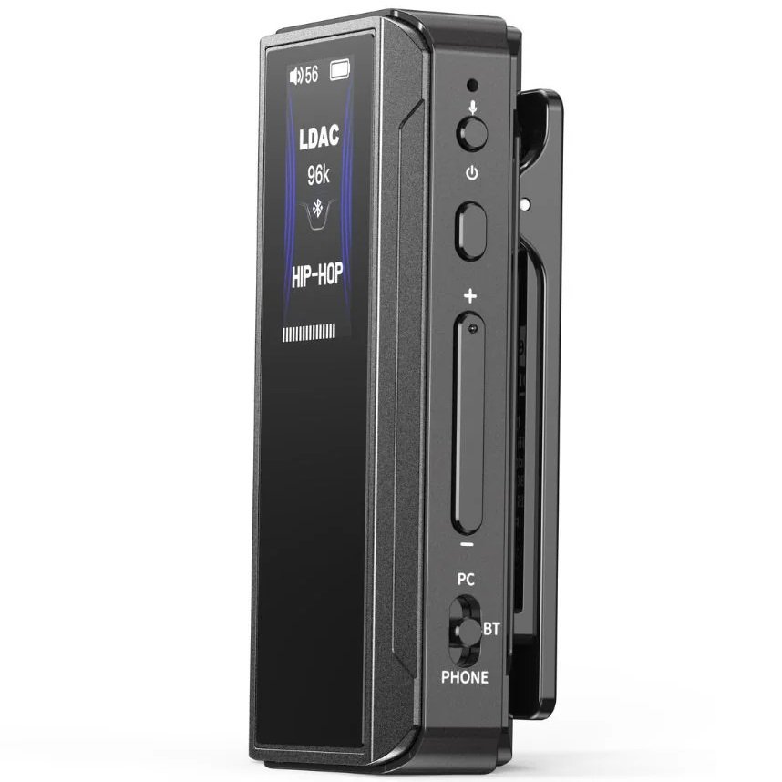 FiiO BTR13 MQA Wireless Bluetooth Portable Headphone Amplifier & USB DAC with Mic - Black