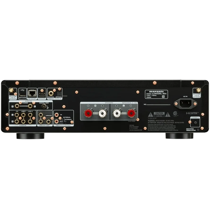 Marantz MODEL 60n 60W Network Streaming Integrated Amplifier (Black)