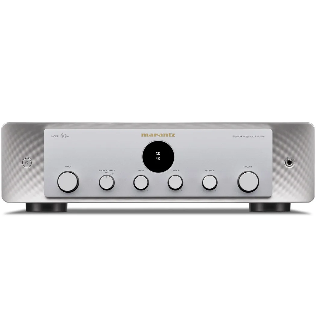 Marantz MODEL 60n 60W Network Streaming Integrated Amplifier (Silver)