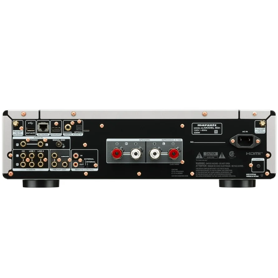 Marantz MODEL 60n 60W Network Streaming Integrated Amplifier (Silver)