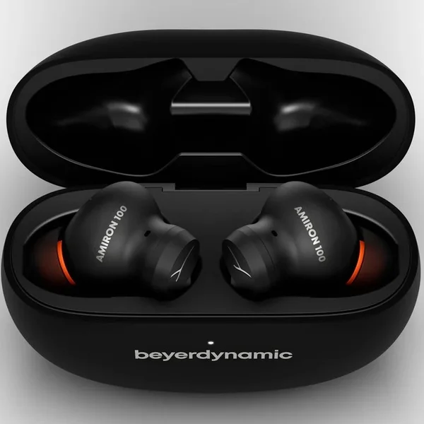 Beyerdynamic AMIRON 100 True Wireless Bluetooth Noise-Cancelling In-Ear Earphone with Mic - Black