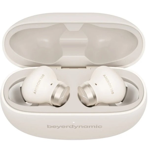 Beyerdynamic AMIRON 100 True Wireless Bluetooth Noise-Cancelling In-Ear Earphone with Mic - Cream Beyerdynamic AMIRON 100 True Wireless Bluetooth Noise-Cancelling In-Ear Earphone with Mic - Cream