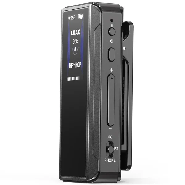 FiiO BTR13 Wireless Bluetooth Portable Headphone Amplifier & USB DAC with Mic - Black
