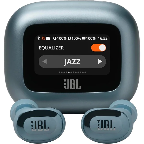 JBL Live Buds 3 True Wireless Bluetooth Noise-Cancelling In-Ear Earphone with Mic - Blue