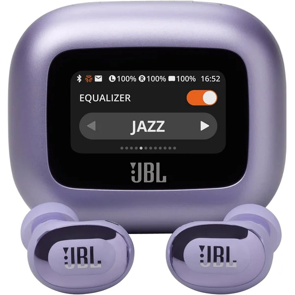 JBL Live Buds 3 True Wireless Bluetooth Noise-Cancelling In-Ear Earphone with Mic - Purple