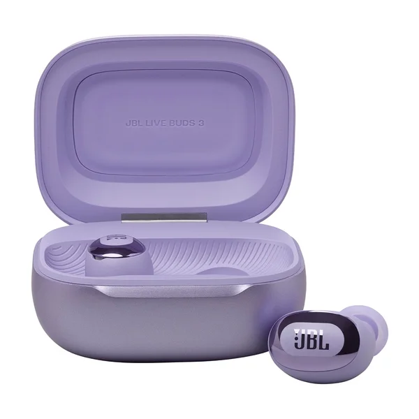 JBL Live Buds 3 True Wireless Bluetooth Noise-Cancelling In-Ear Earphone with Mic - Purple