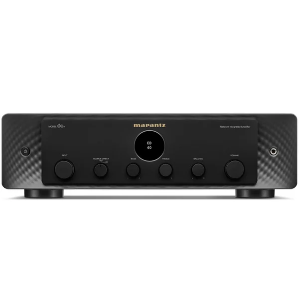 Marantz MODEL 60n Multi-Room Wireless Bluetooth/WiFi Network Streamer & Integrated Amp (with HDMI and Phono Built-In) - Black