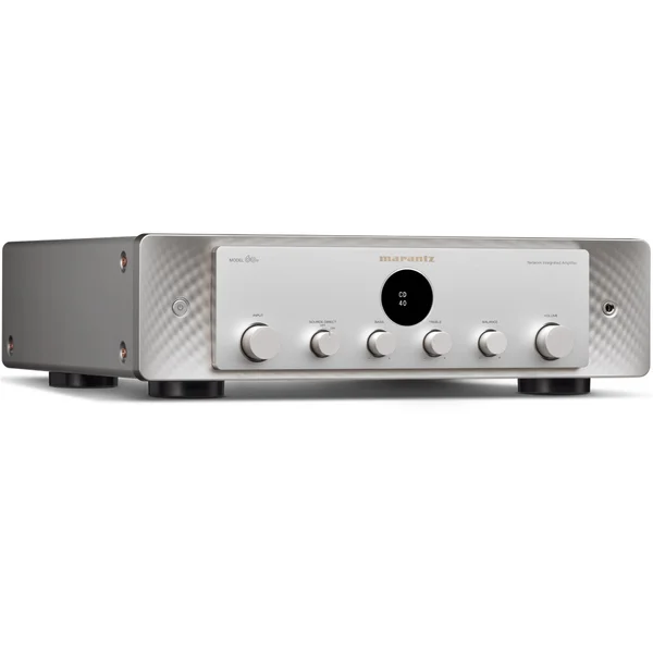 Marantz MODEL 60n Multi-Room Wireless Bluetooth/WiFi Network Streamer & Integrated Amp (with HDMI and Phono Built-In) - Silver