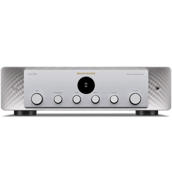 Marantz MODEL 60n Multi-Room Wireless Bluetooth/WiFi Network Streamer & Integrated Amp (with HDMI and Phono Built-In) - Silver Marantz MODEL 60n Multi-Room Wireless Bluetooth/WiFi Network Streamer & Integrated Amp (with HDMI and Phono Built-In) - Silver