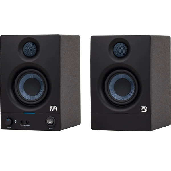 PreSonus Eris 3.5BT 2nd Gen Studio Monitoring Wireless Bluetooth Desktop Bookshelf Speakers