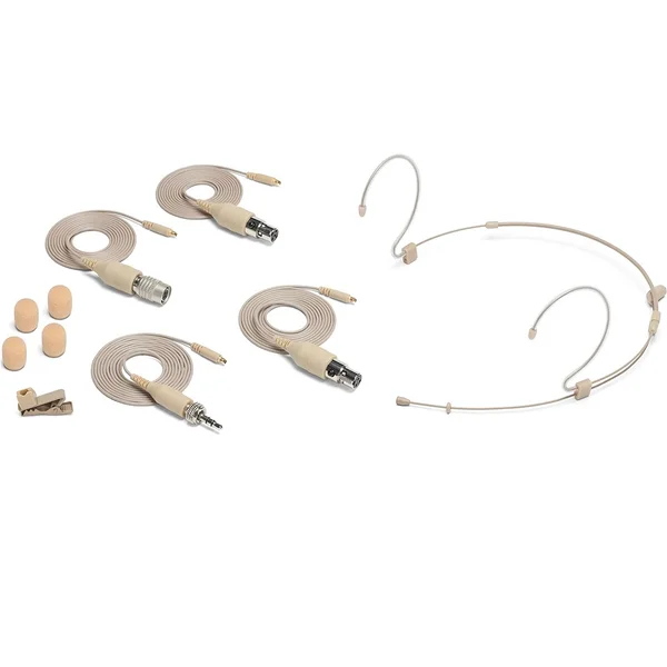 Samson DE10x Omnidirectional Headband Microphone with Wireless Cable Adapter Set