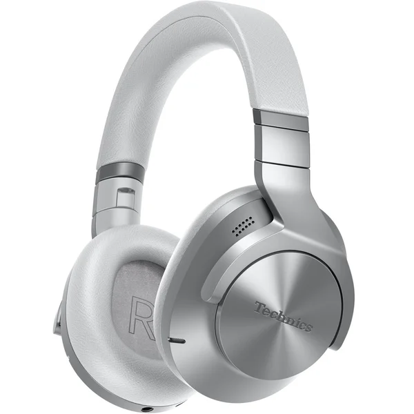 Technics EAH-A800 Wireless Bluetooth Noise-Cancelling Over-Ear Headphone with Mic - Silver