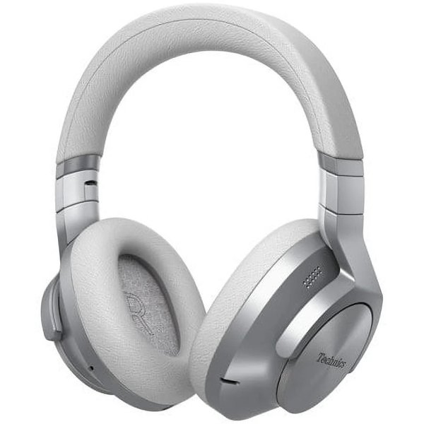 Technics EAH-A800 Wireless Bluetooth Noise-Cancelling Over-Ear Headphone with Mic - Silver Technics EAH-A800 Wireless Bluetooth Noise-Cancelling Over-Ear Headphone with Mic - Silver