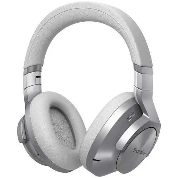 Technics EAH-A800 Wireless Bluetooth Noise-Cancelling Over-Ear Headphone with Mic - Silver