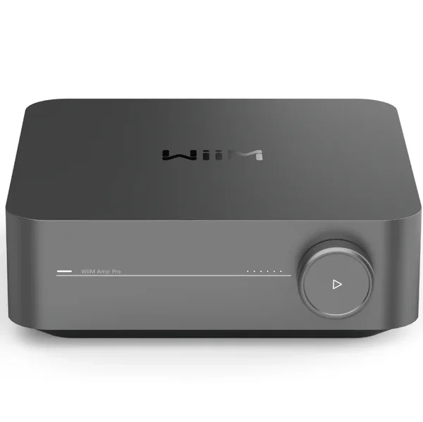 WiiM Amp Pro Multi-Room Wireless Bluetooth Transceiver, WiFi Network Streamer Integrated Amplifier (with HDMI) [Display Set]