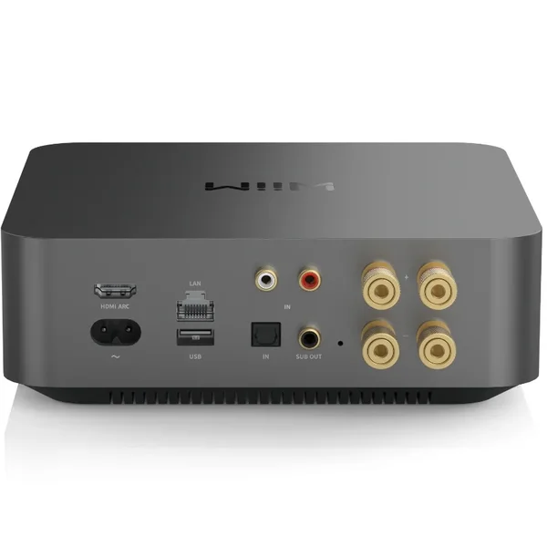 WiiM Amp Pro Multi-Room Wireless Bluetooth Transceiver, WiFi Network Streamer Integrated Amplifier (with HDMI) [Display Set]