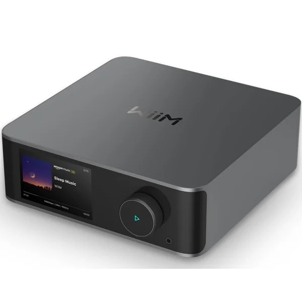 WiiM Ultra MQA Multi-Room Wireless Bluetooth Transceiver, WiFi Network Streamer Pre-Amplifier & Headphone Amp (HDMI & Phono)