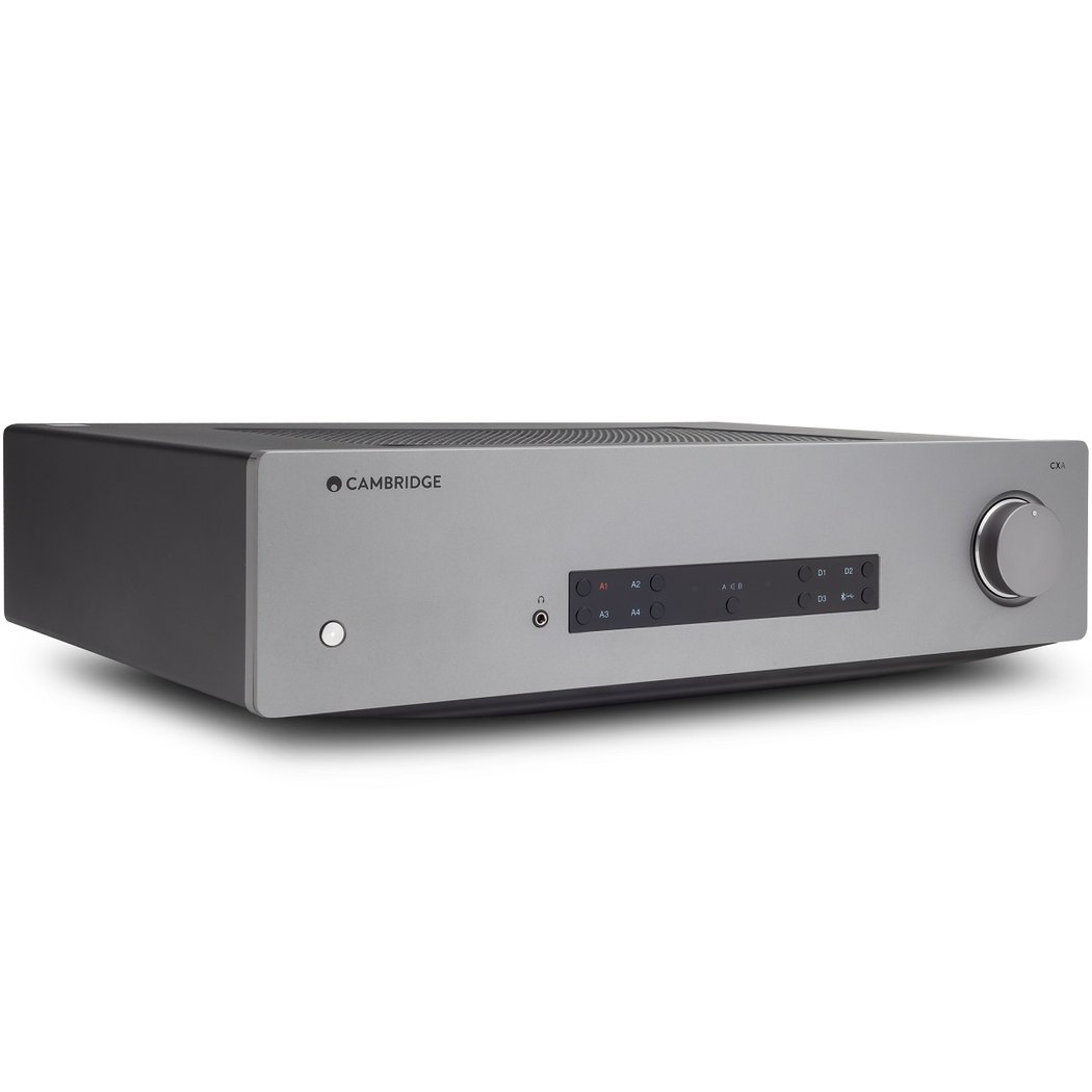 Cambridge Audio CXA81 Mk II Wireless Bluetooth Receiver/Streamer Hi-Fi Integrated Amplifier & USB DAC - Luna Grey