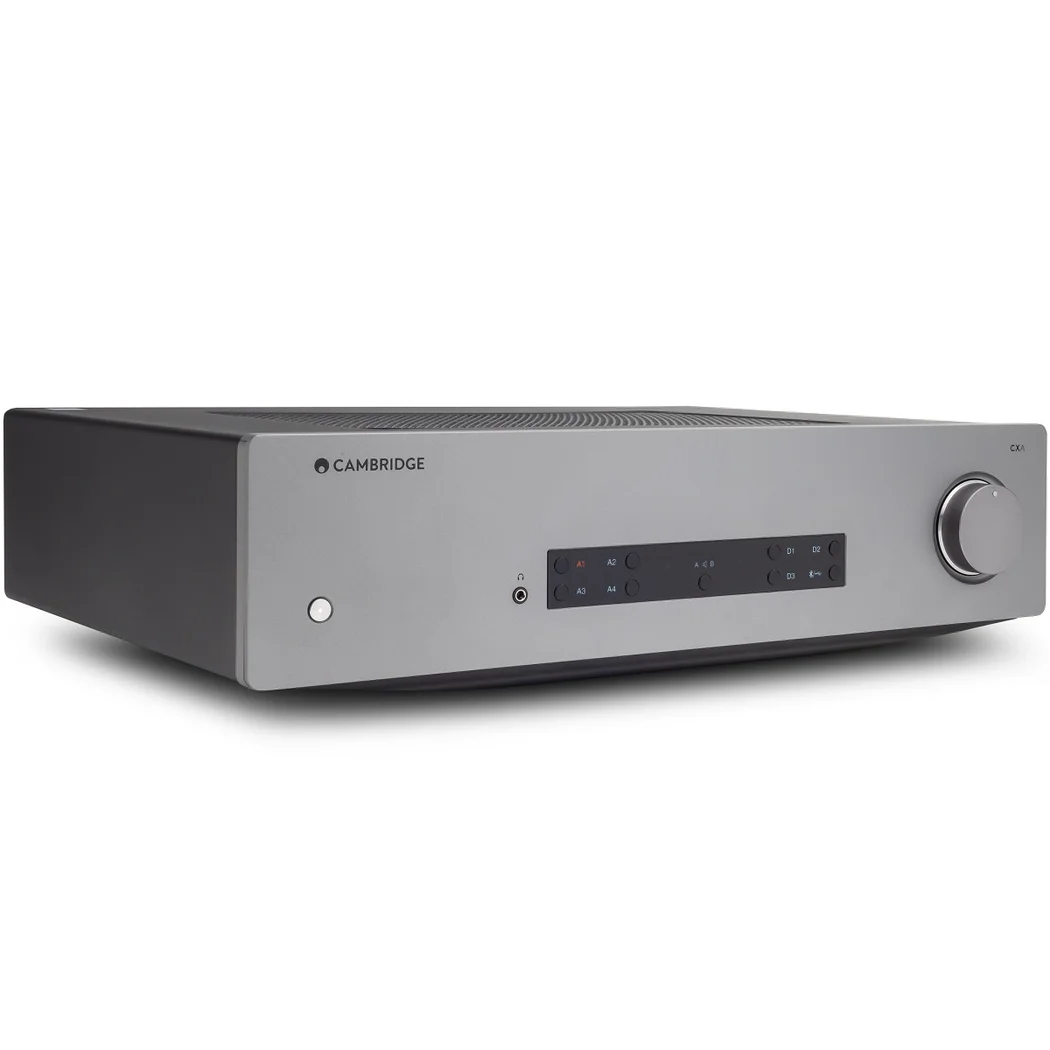 Cambridge Audio CXA81 Mk II Wireless Bluetooth Receiver/Streamer Hi-Fi Integrated Amplifier & USB DAC - Lunar Grey