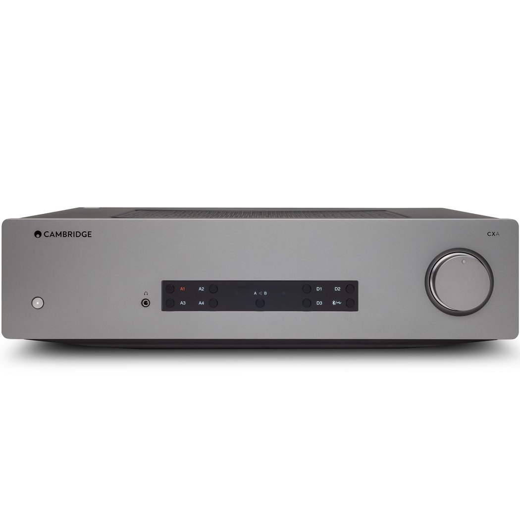 Cambridge Audio CXA81 Mk II Wireless Bluetooth Receiver/Streamer Hi-Fi Integrated Amplifier & USB DAC - Luna Grey