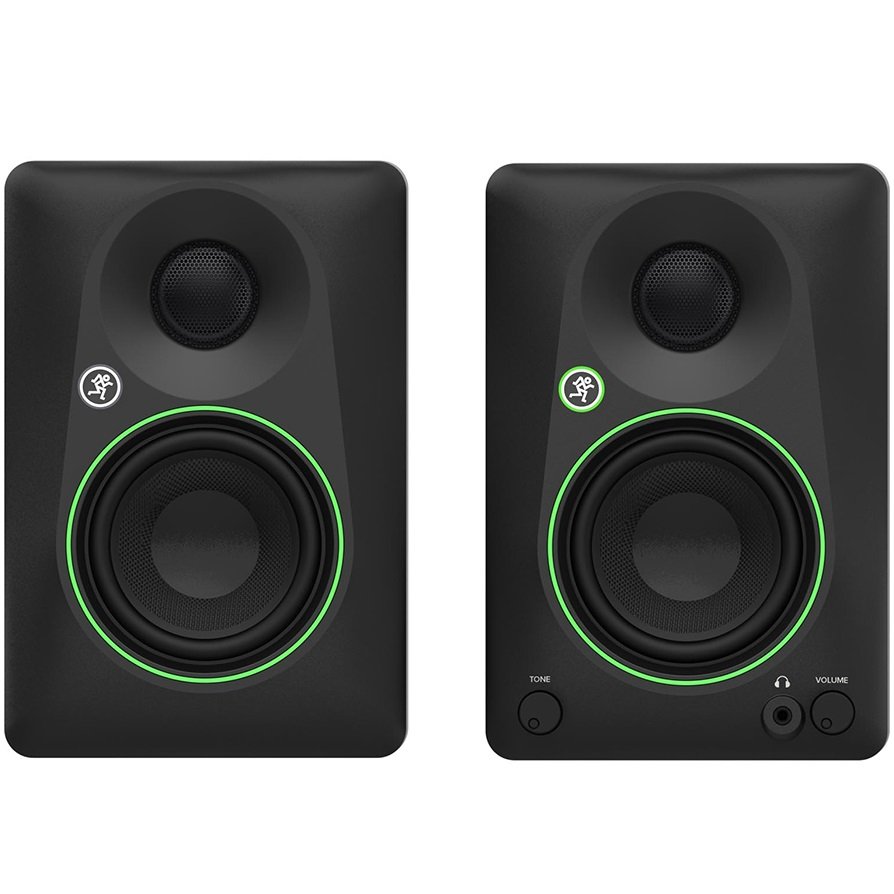 Mackie CR3.5BT (Gen 3) Studio Monitoring Wireless Bluetooth Desktop Bookshelf Speakers