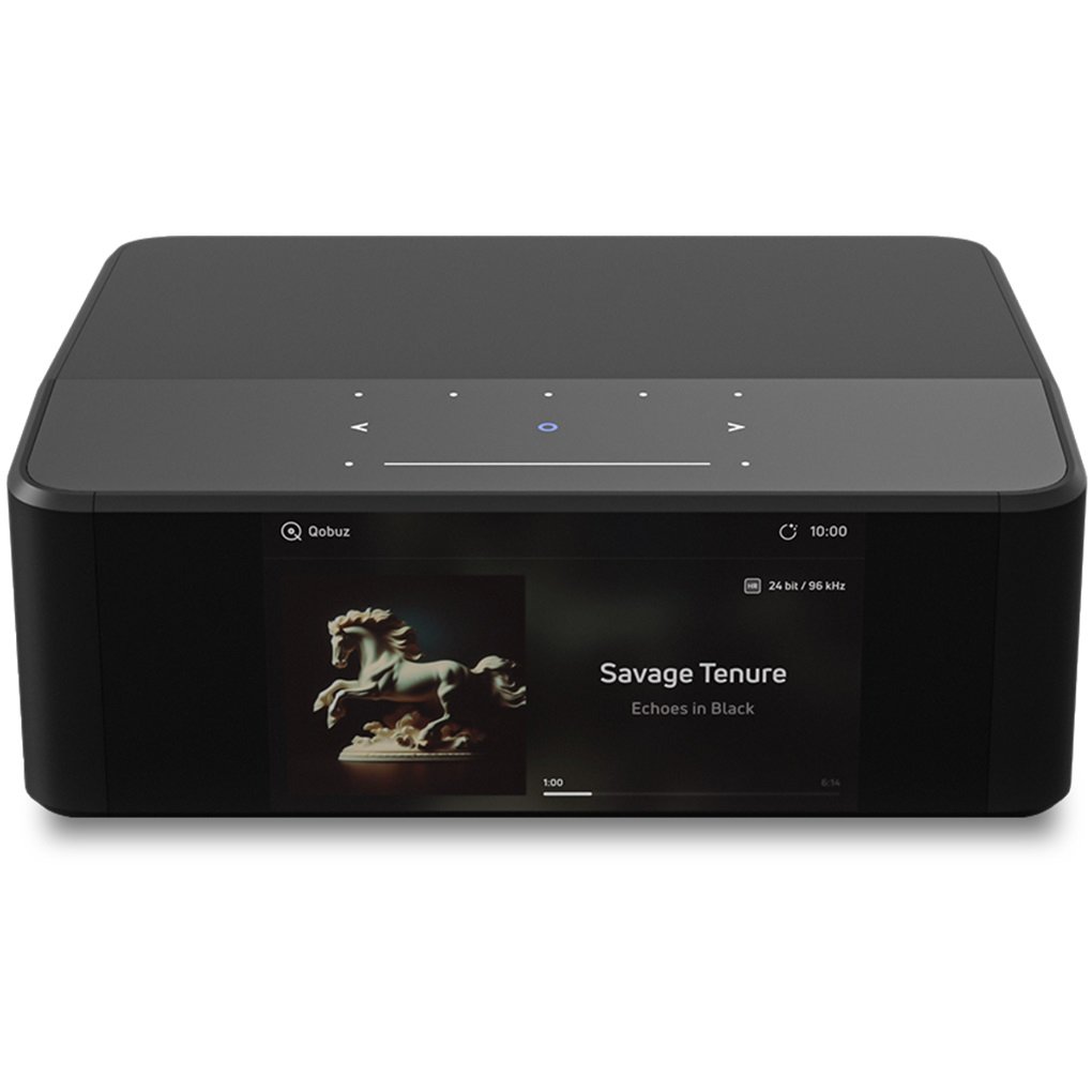 Bluesound NODE ICON MQA Multi-Room Wireless Bluetooth/WiFi Network Streamer Pre-Amplifier, Digital DAC & Headphone Amp (w/ HDMI)