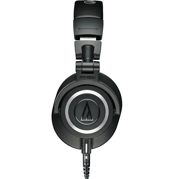 Audio-Technica ATH-M50x Professional Studio Monitoring Over-Ear Headphone - Black