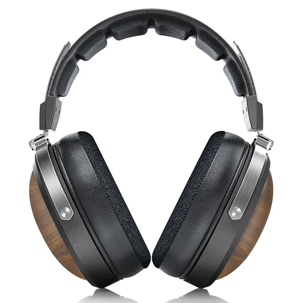 FiiO FT1 60mm Dynamic Driver Wooden Earcups Closed-Back Over-Ear Headphone - Black Walnut