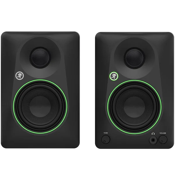 Mackie CR3.5 (Gen 3) Studio Monitoring Wired Desktop Bookshelf Speakers