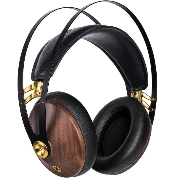 Meze 99 Classics Over-Ear Headphone with Mic - Walnut Gold Meze 99 Classics Over-Ear Headphone with Mic - Walnut Gold