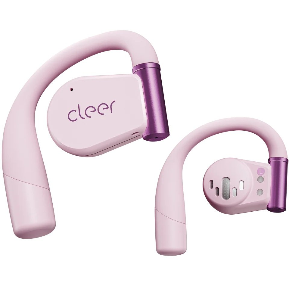 Cleer ARC 3 Dolby Atmos Waterproof True Wireless Bluetooth Air Conduction Open-Ear Earphone with Mic - Black
