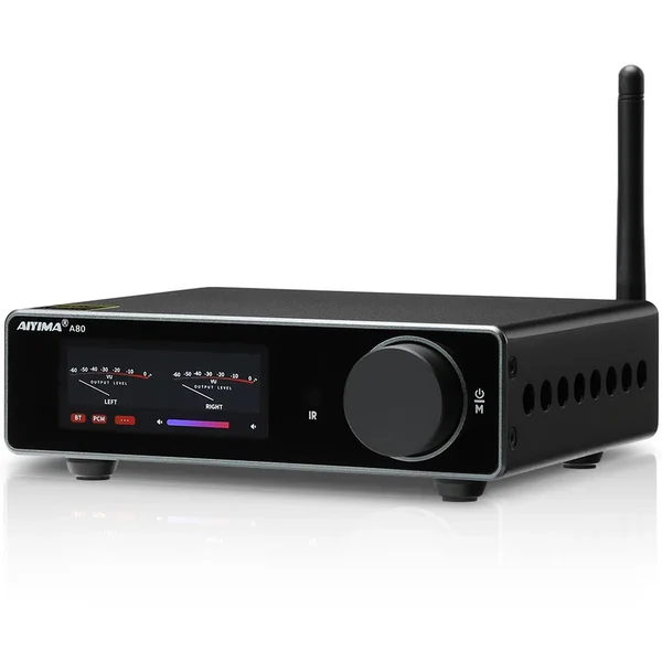 AIYIMA A80 Wireless Bluetooth Receiver/Streamer Hi-Fi Balanced Integrated Amplifier