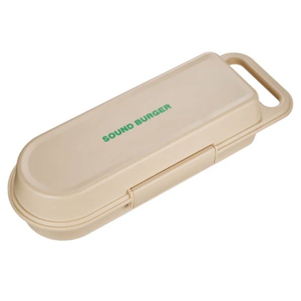 Audio-Technica AT-SBC1 Storage Case for AT-SB727 Sound Burger Turntable - Beige Audio-Technica AT-SBC1 Storage Case for AT-SB727 Sound Burger Turntable - Beige