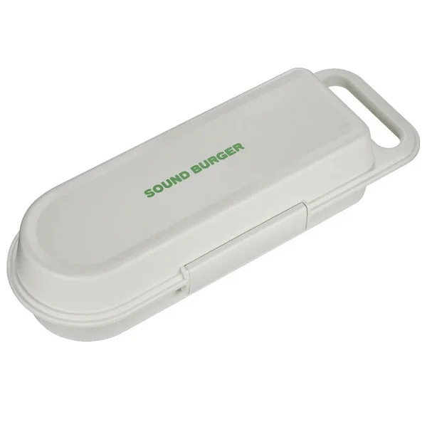 Audio-Technica AT-SBC1 Storage Case for AT-SB727 Sound Burger Turntable - White