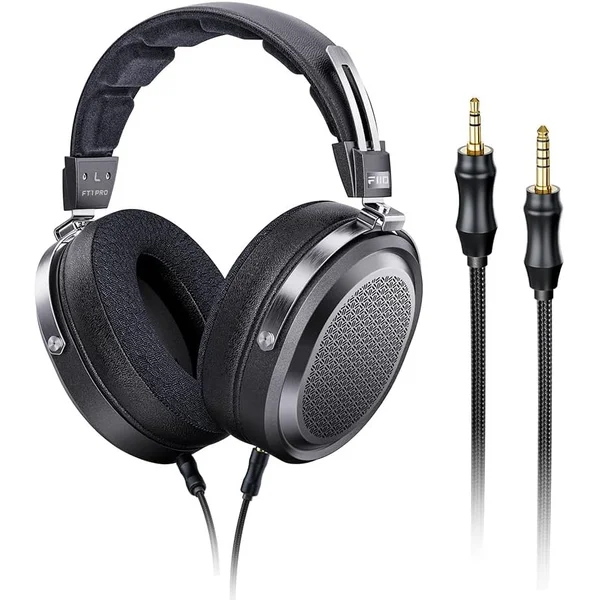 FiiO FT1 Pro Planar Magnetic Open-Back Over-Ear Headphone - Black