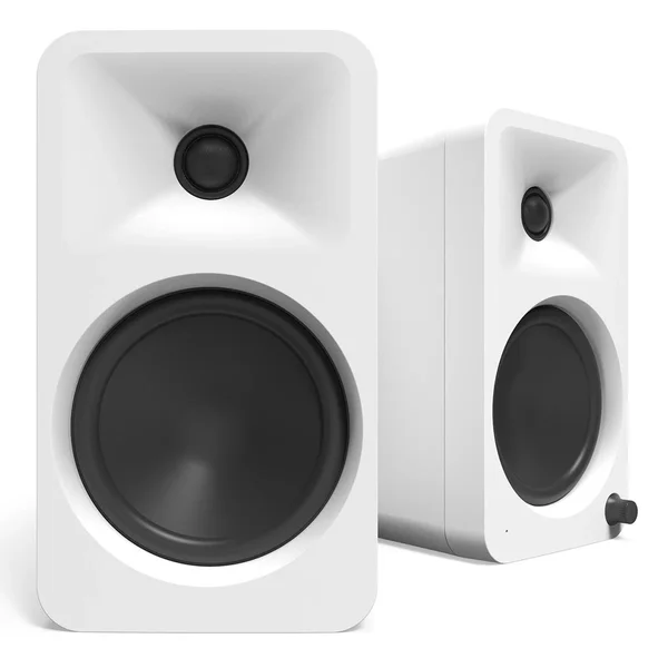 Kanto ORA4 Wireless Bluetooth Desktop Bookshelf Speakers - Matte White