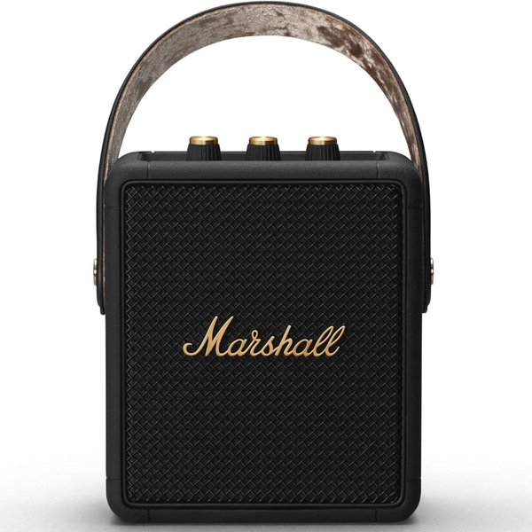 Marshall Stockwell II Wireless Bluetooth Portable Speaker - Black & Brass Marshall Stockwell II Wireless Bluetooth Portable Speaker - Black & Brass