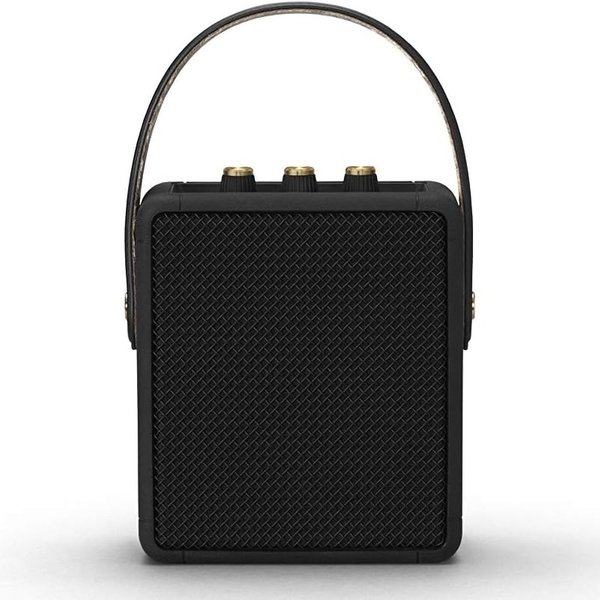 Marshall Stockwell II Wireless Bluetooth Portable Speaker - Black & Brass Marshall Stockwell II Wireless Bluetooth Portable Speaker - Black & Brass