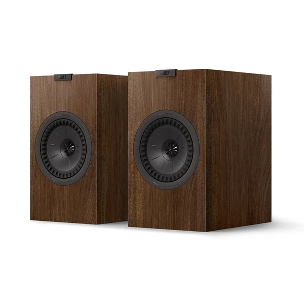 KEF Q3 Meta 2-Way Passive Desktop Bookshelf Speakers - Walnut