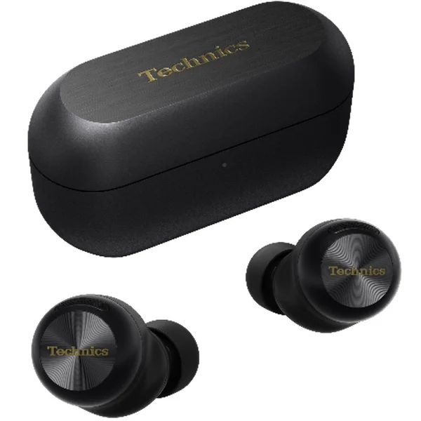 Technics EAH-AZ100 True Wireless Bluetooth Noise-Cancelling In-Ear Earphone with Mic - Black