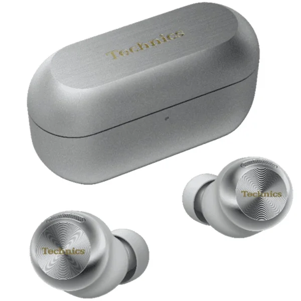 Technics EAH-AZ100 True Wireless Bluetooth Noise-Cancelling In-Ear Earphone with Mic - Silver