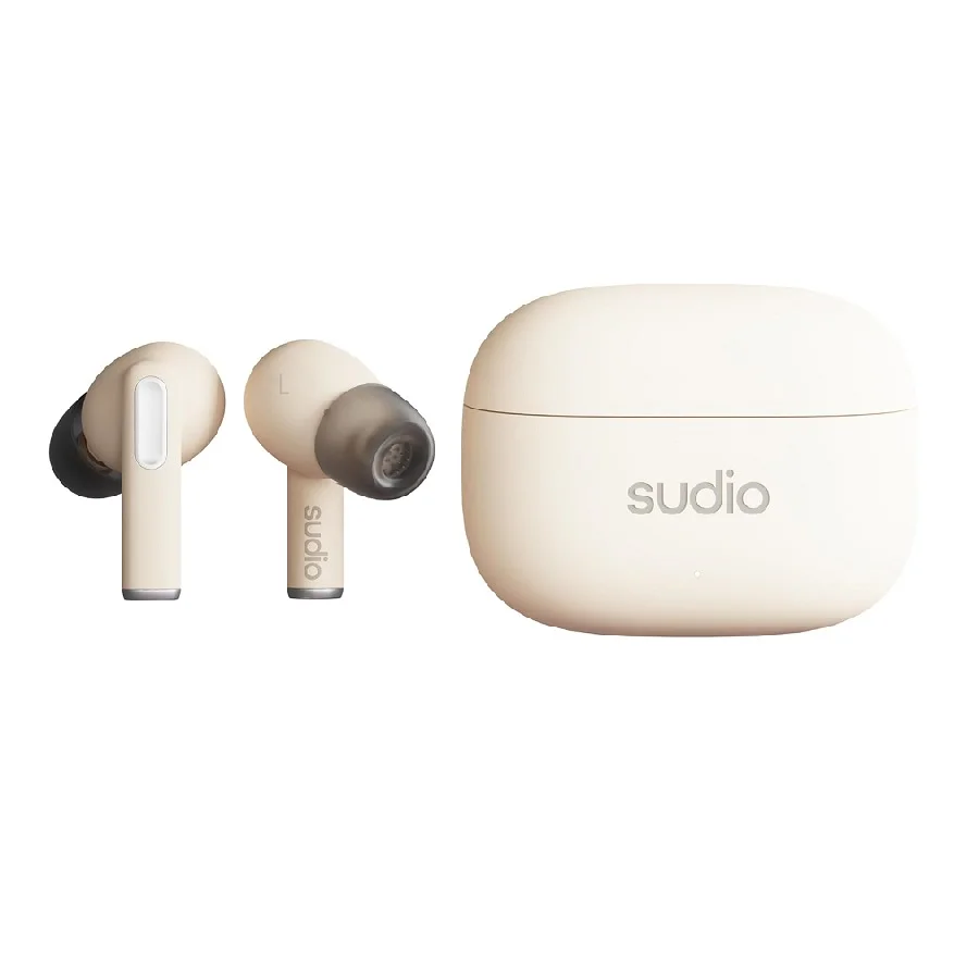 Sudio A1 Pro Wireless Bluetooth On-Ear Earphone with Mic - Sand