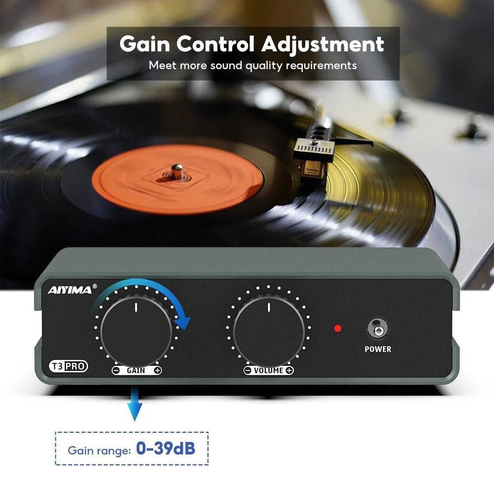 AIYIMA T3 PRO Phono Preamplifier/Phono Stage