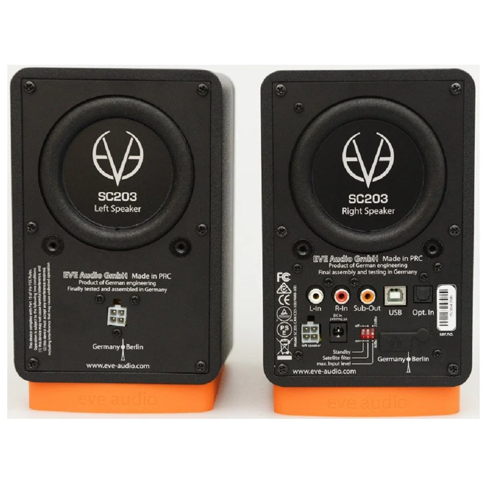 EVE Audio SC203 Studio Monitors